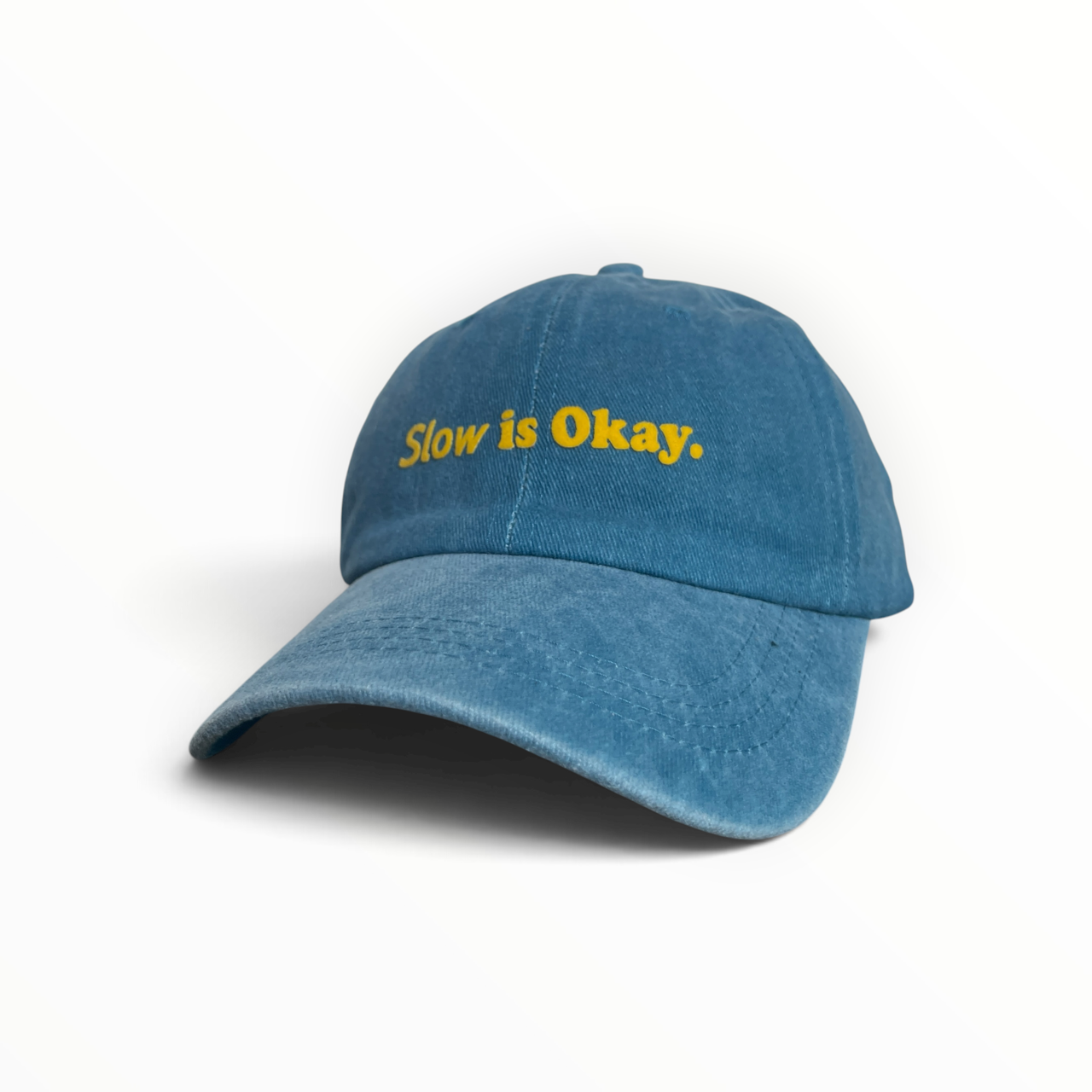 Slow is Okay Washed Cap
