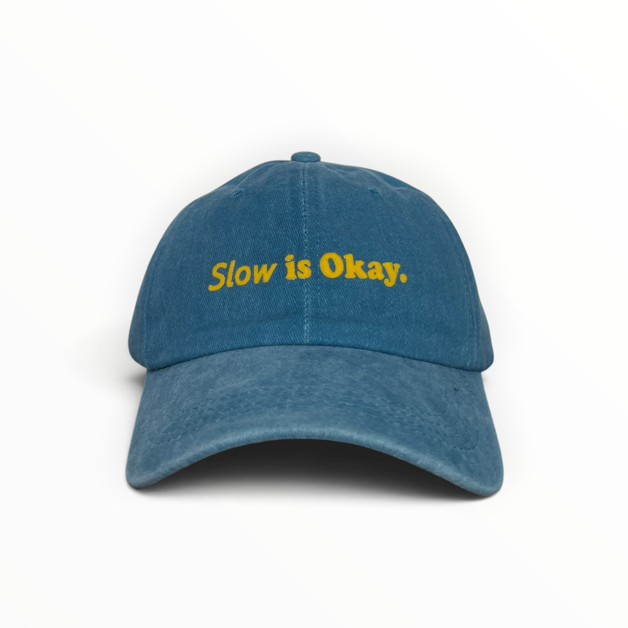Slow is Okay Washed Cap