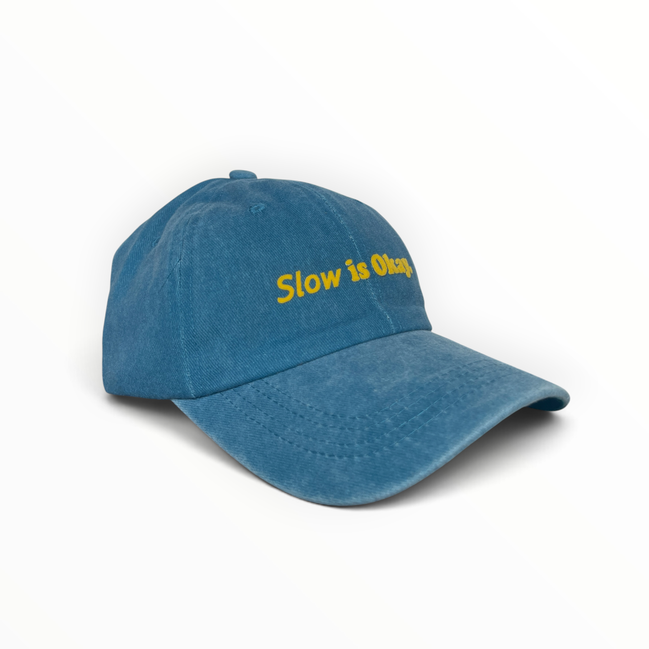 Slow is Okay Washed Cap